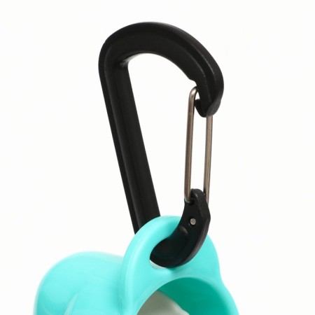 Walking shape curly, 500 ml, with soft nose, turquoise-4