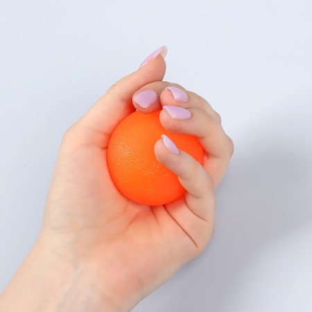 Rehabilitation massage, 20 kg, D 4.5 cm, Orange color-1