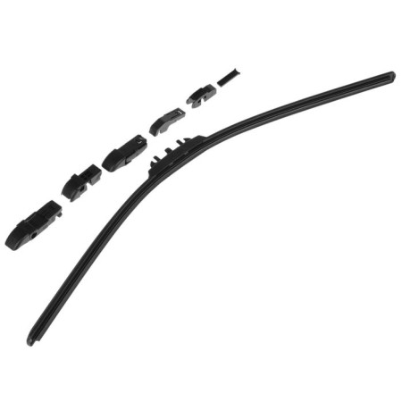Heyner Super Flat Premium, 24 "/600 mm, ugly wiper brush, with adapters.