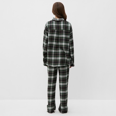 Female pajamas (shirt and trousers) Kaftan p. 50-52, green-4