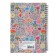 A5+notebook, 60 sheets on the crest of Floral Meadow, hard cover, matte lamination, block 100 g/m2