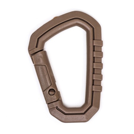 A set of tactical carbines 3 pcs, plastic, khaki, load - 80 kg, 8.5 cm