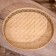 Wicker basket, from bamboo 45x38x10 cm
