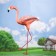 Garden figure "Flamingo" Small 36x13x75cm