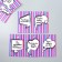 Cardboard "Wishes" set 10 pcs (5 types) 4x6 cm