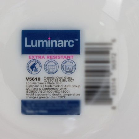 Set of saucepan luminarc lotusia, d = 11 cm, glass ceramic, 6 pcs, white color-5