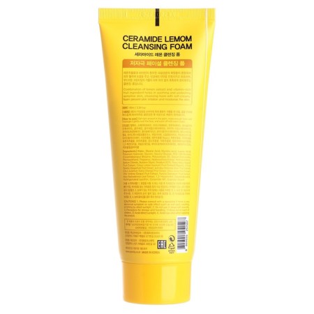 Face foam with lemon Ceramide Lemon Cleansing Foam 100ml-2