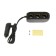 Cartage cigarette lighter, USB 2.1 a/1 A, 60 W, 12/24 V, wire 60 cm