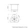 Support is stationary, metal, n = 60 mm