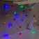 Girland “thread” 4 m with nozzles “ball mesh”, ip20, transparent thread, 20 LED, glow of multi, 8 modes, 220 V