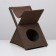 House for cats with a clamp "X", folding with a hammock, carpet, mix of flowers