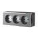The w5073104 socket is triple with grounding and curtains, graphite rifted