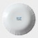 A set of dining plates "Diva", d = 23 cm, 6 pcs, glass ceramic, white color