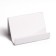 Brilltide stand 9 × 6.5 × 6 cm, inclined, 2 mm, white color in a protective film