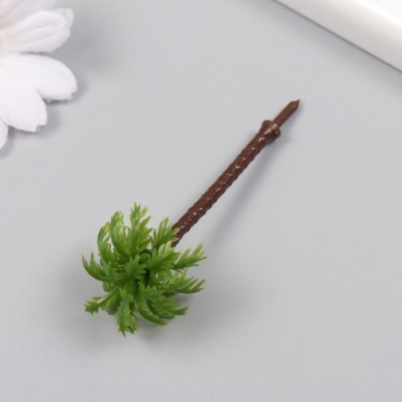 Artificial plant for creativity plastic "Palma" 6.2 cm-2