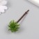 Artificial plant for creativity plastic "Palma" 6.2 cm