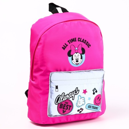 A backpack with a reflective pocket, 30 cm x 15 cm x 40 cm "mouse", Minnie Mouse-2