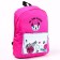 A backpack with a reflective pocket, 30 cm x 15 cm x 40 cm "mouse", Minnie Mouse