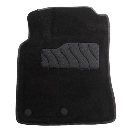 Pile rug for Nissan Qashqai, 2007-2014, black-1