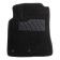 Pile rug for Nissan Qashqai, 2007-2014, black
