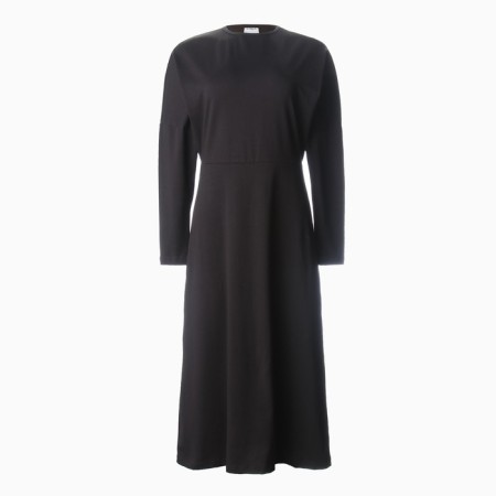 Women's knitted dress Minaku: Basic Line Color Black, Rr. 52-5