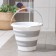 Fighting bucket "Flex", 10 l, 32 × 34 × 26 cm, smoky color