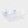 Soap dish on suction cups Bath Collection, plastic, 13 × 10 × 3 cm, color mix