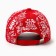 Menku cap with inscriptions, red color, rr 58