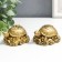 NECK Polystone for bronze "Two scoops with symbols on the shells" set 2 pcs 3.5x5.5 cm