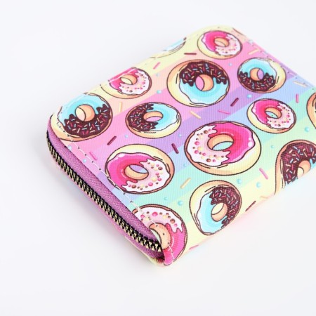 Lightning wallet, pink/multi -colored color-1