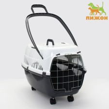 Carrying for animals on wheels, up to 15 kg 