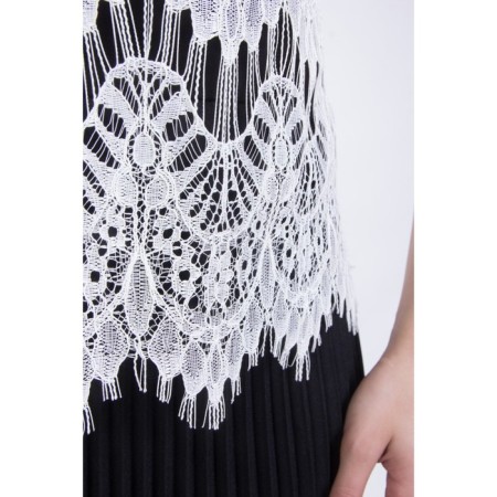 Women's dress, size 42, black color-12