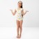 Baby swimsuit KAFTAN "Ducks", height 110-116 cm, white