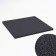Rectangular sponge, sheet 50 x 50 x 2 cm, gray