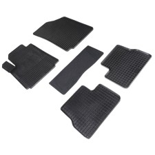 Rubber rugs ’grid’ for Citroen from 3, 2002-2009