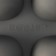 Silicone form for baking “Eggs”, 27.5 × 16.5 × 3 cm, 8 cells, 6.3 × 4.4 cm, gray color