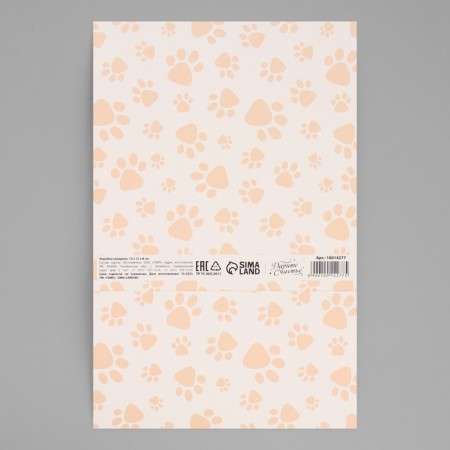 Gift folding box, packaging, Funny Corgi, 15 x 15 x 8 cm-8