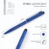 Metal pen "Always the first", blue paste 1.0 mm