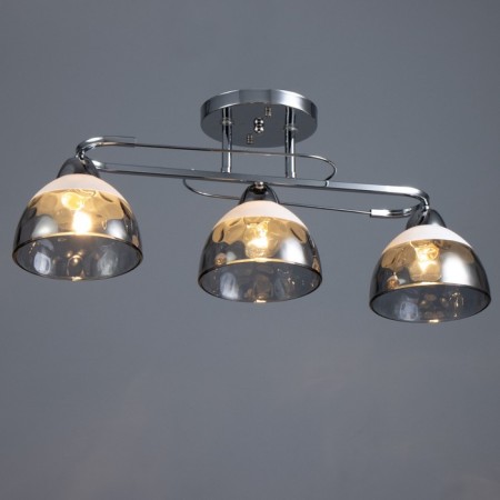 Aquil chandelier 3he27 40W chrome 45x15x22 cm Bayerlux-1