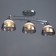 Aquil chandelier 3he27 40W chrome 45x15x22 cm Bayerlux