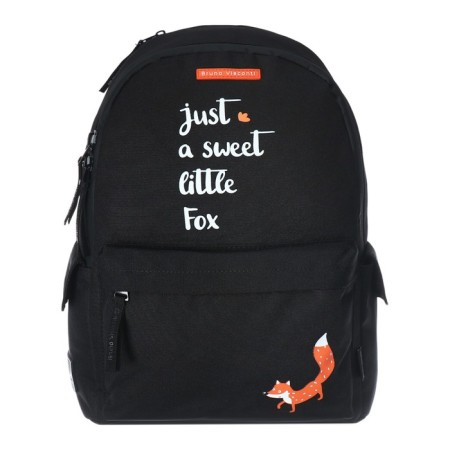Youth backpack Bruno Visconti 12-003 40*30*17 virgin "Fox tail" Cher-2