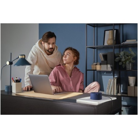 Smart column "New Yandex Mini Station", Voice Assistant Alice, 10W, blue-4