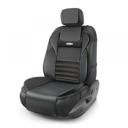 Kittens on the seat Orthopedic Multi Comfort, 6 stops, 3 subjects, eco -leather, black