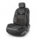 Kittens on the seat Orthopedic Multi Comfort, 6 stops, 3 subjects, eco -leather, black