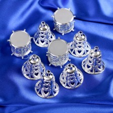 Set of jewelry plastic 9 pcs 