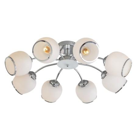 Ceiling lamp 8x60W E27, size 65x65x27 cm