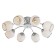 Ceiling lamp 8x60W E27, size 65x65x27 cm