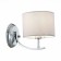 Wall lamp EVOLUCE. Sle105301-01. Linda. 1x40 W, E14, 15x18 cm, color chromium