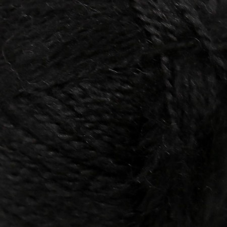 Yarn "air" 25%Merinos. wool, 25%wool, 50%acrylic 370m/100g (003 black)-2