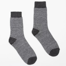Men's socks, dark blue color, size 43-46